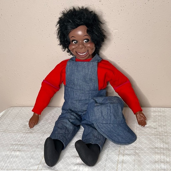Vintage Mid Century 1973 Eegee Goldberger Lester Dummy Doll - Ventriloquist Toy - Picture 3 of 8